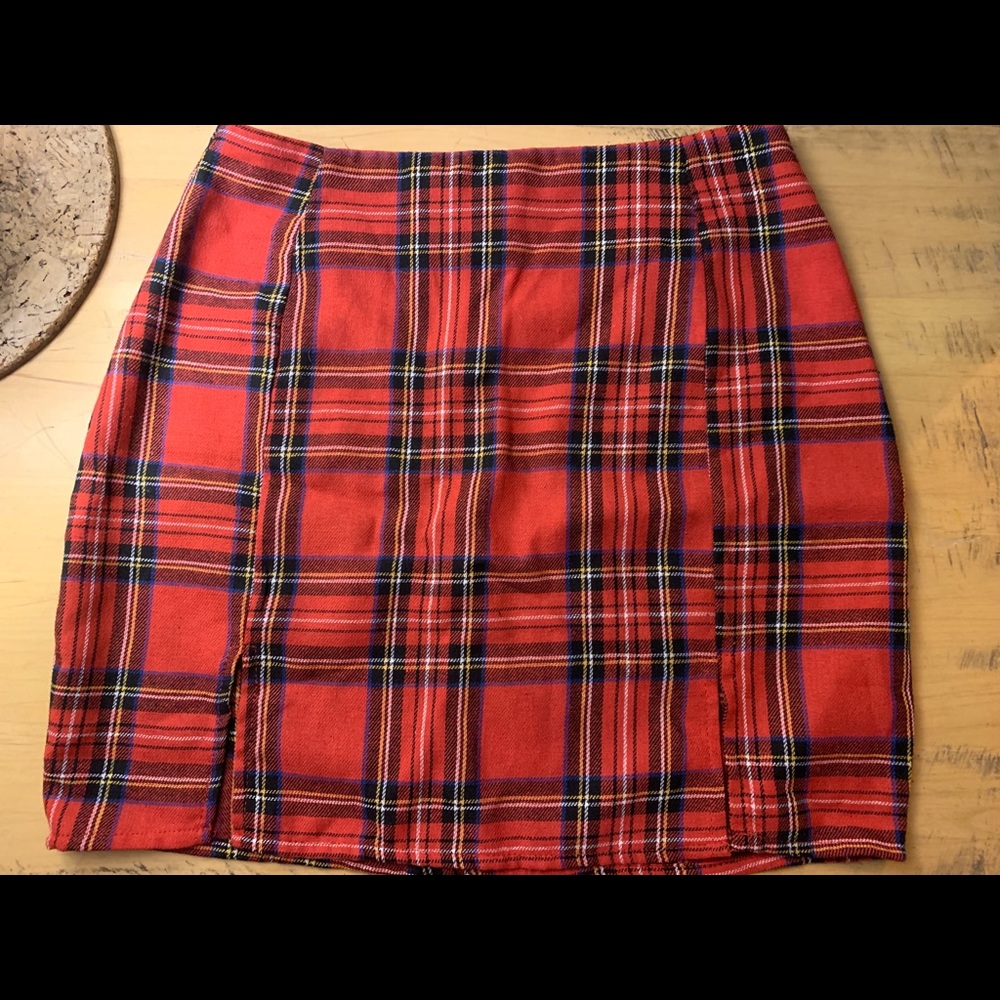 Plaid Skirt